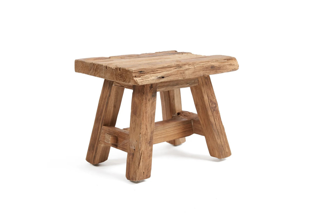 Tabouret Shoji - Naturel - Taille S - JAHER005N-S - Bazar Bizar
