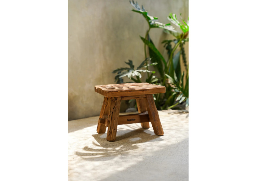 Tabouret Shoji - Naturel - Taille S - JAHER005N-S - Bazar Bizar