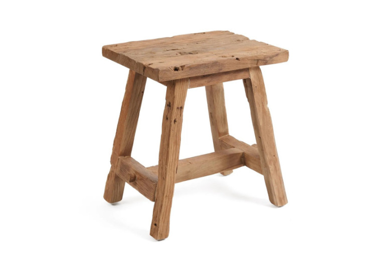 Tabouret Shoji - Bois Teck...