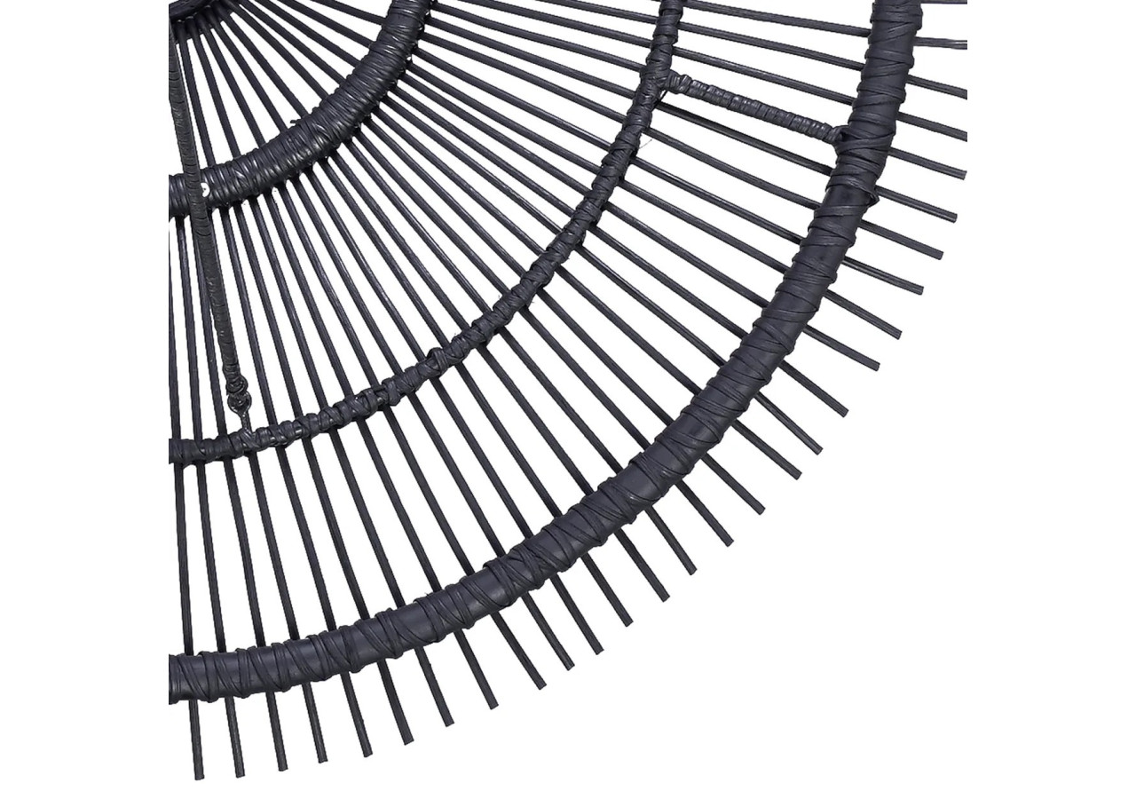 Suspension Sky - Rattan Noir - Taille XL - BAYU022B-XL - Bazar Bizar