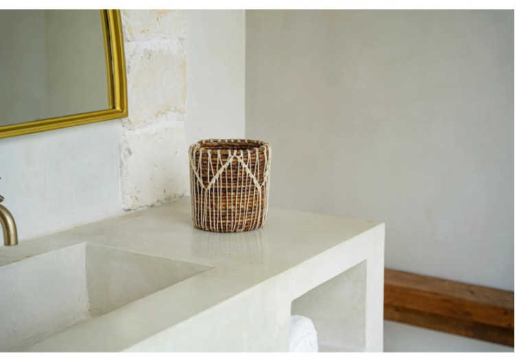 Panier Macra-Mazing - Blanc Naturel - Taille S - JAAD006NW-S - Bazar Bizar 2