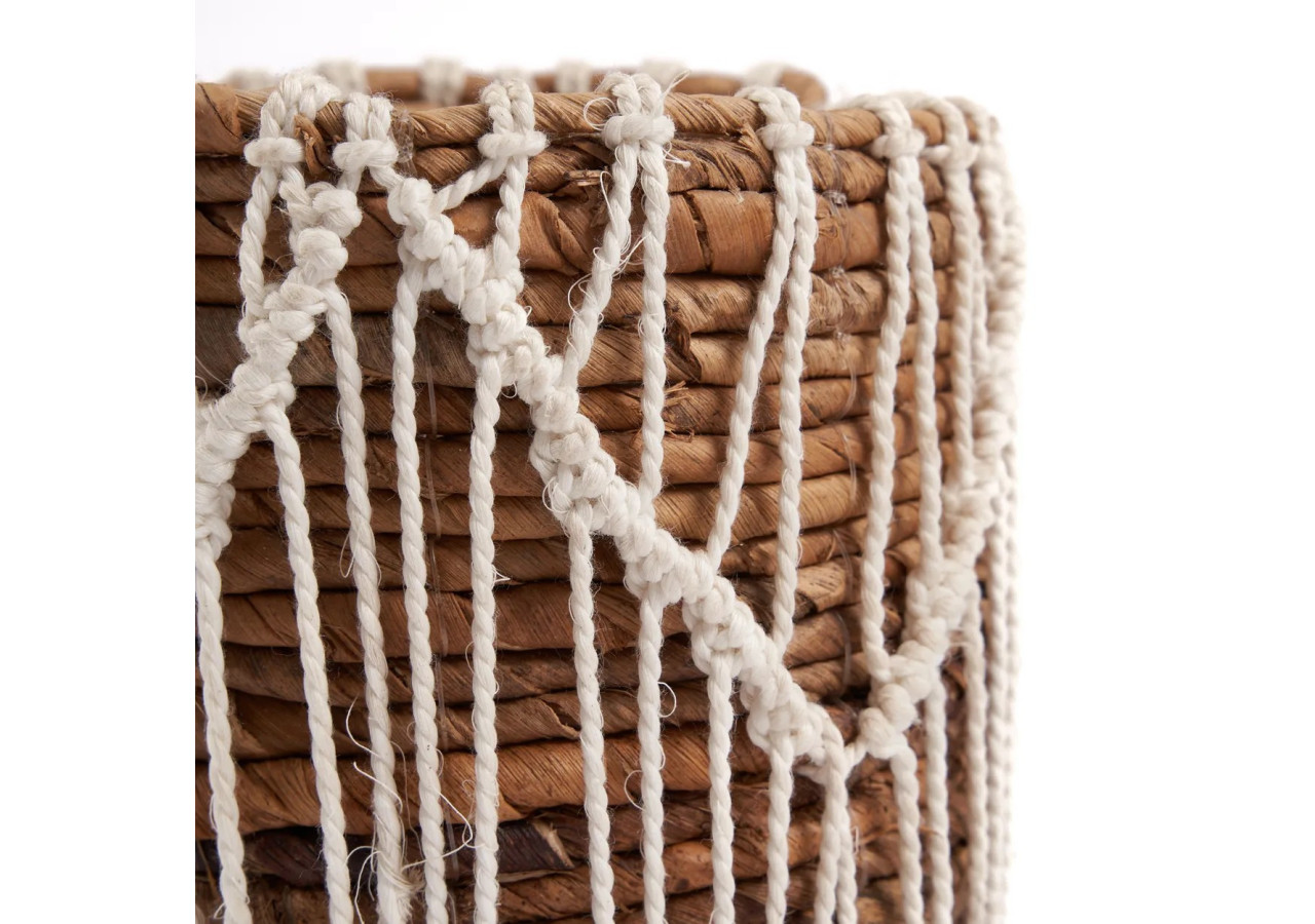 Panier Macra-Mazing - Blanc Naturel - Taille S - JAAD006NW-S - Bazar Bizar