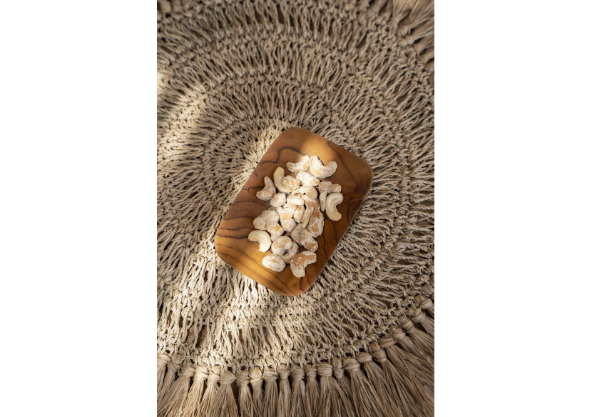 Plat en Racine de Teck - Rectangulaire - BASU606 - Bazar Bizar