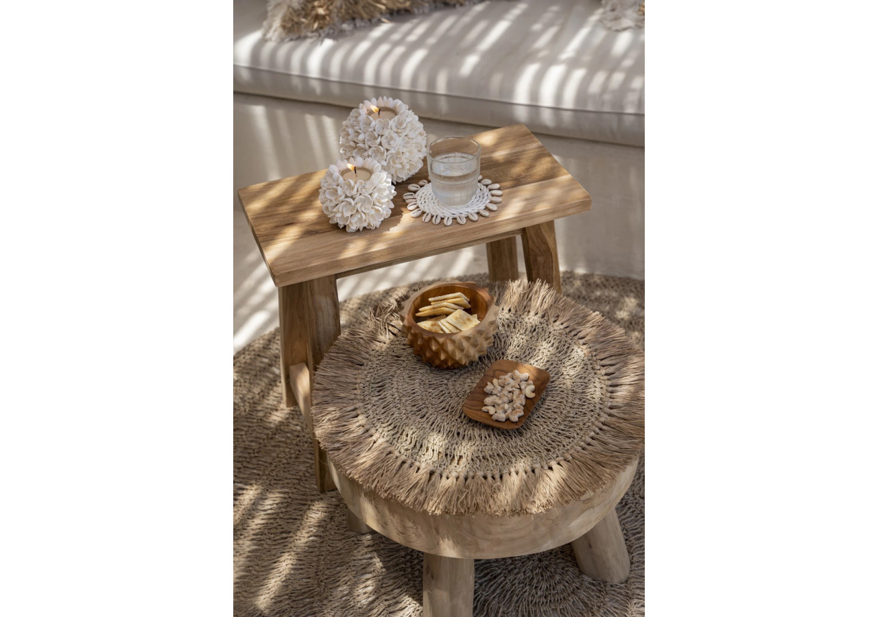 Plat en Racine de Teck - Rectangulaire - BASU606 - Bazar Bizar