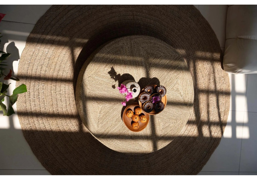 Assiette Organique en Racine de Teck - Unicité et Nature - BASU600 - Bazar Bizar