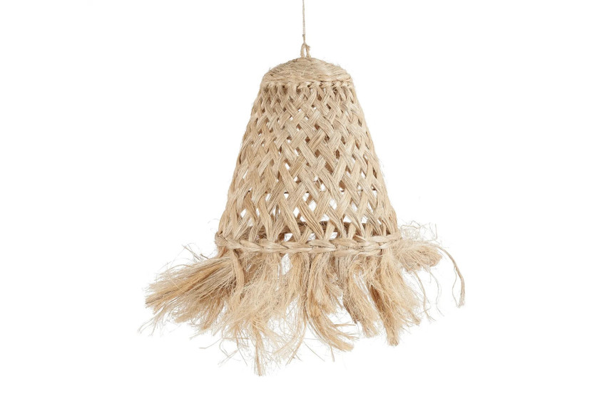Suspension Méduse Abaca - Petite Taille Élégante - JAWAL004N-S - Bazar Bizar