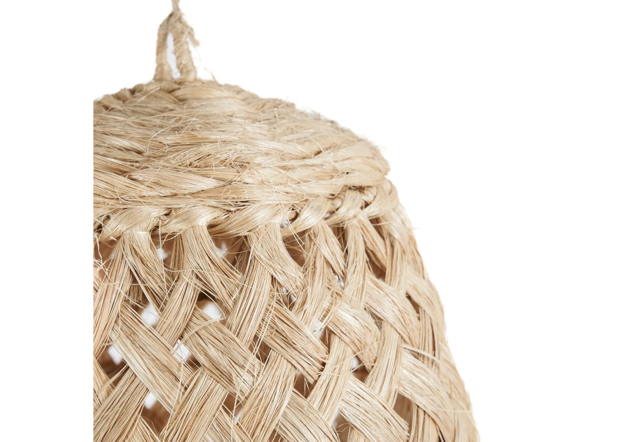 Suspension Méduse Abaca - Petite Taille Élégante - JAWAL004N-S - Bazar Bizar