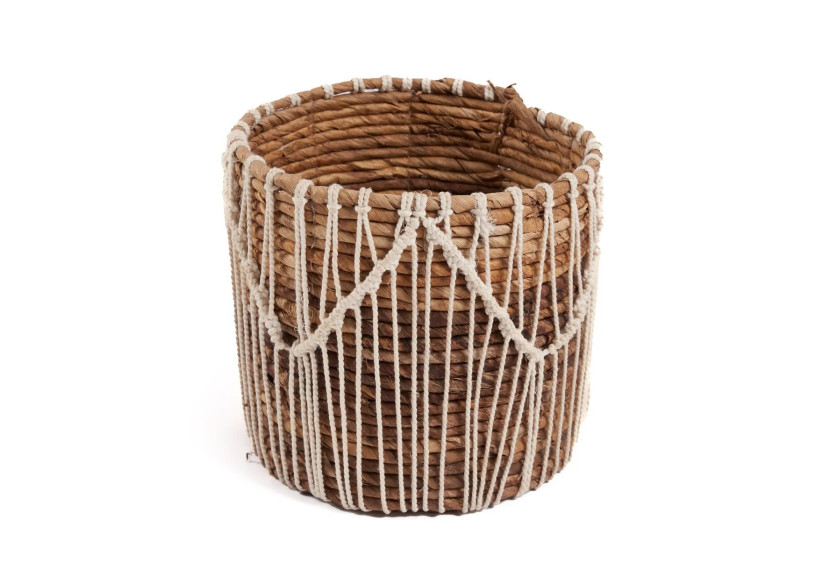 Panier Macra-Mazing - Grand Modèle Naturel - JAAD006NW-L - Bazar Bizar