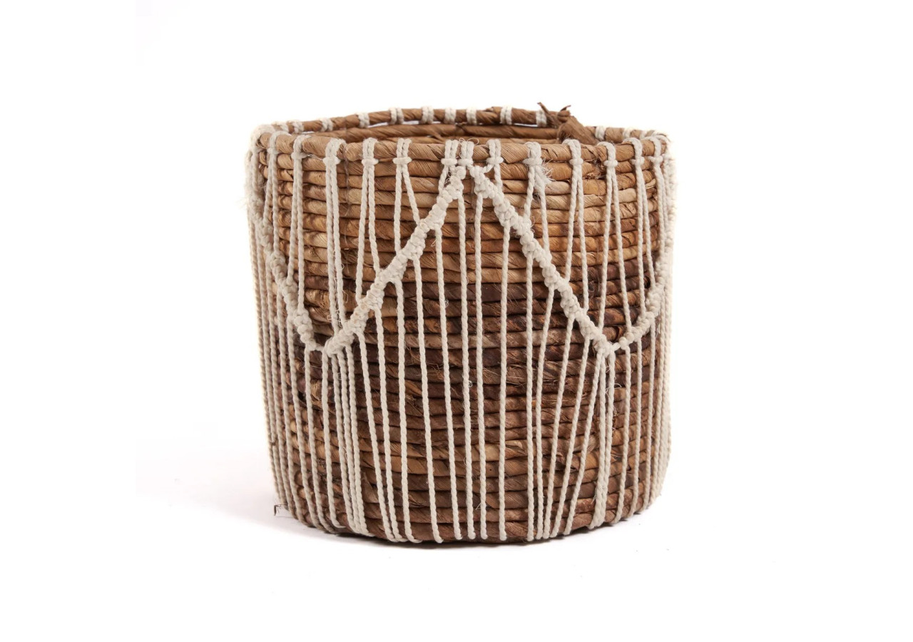 Panier Macra-Mazing - Grand Modèle Naturel - JAAD006NW-L - Bazar Bizar