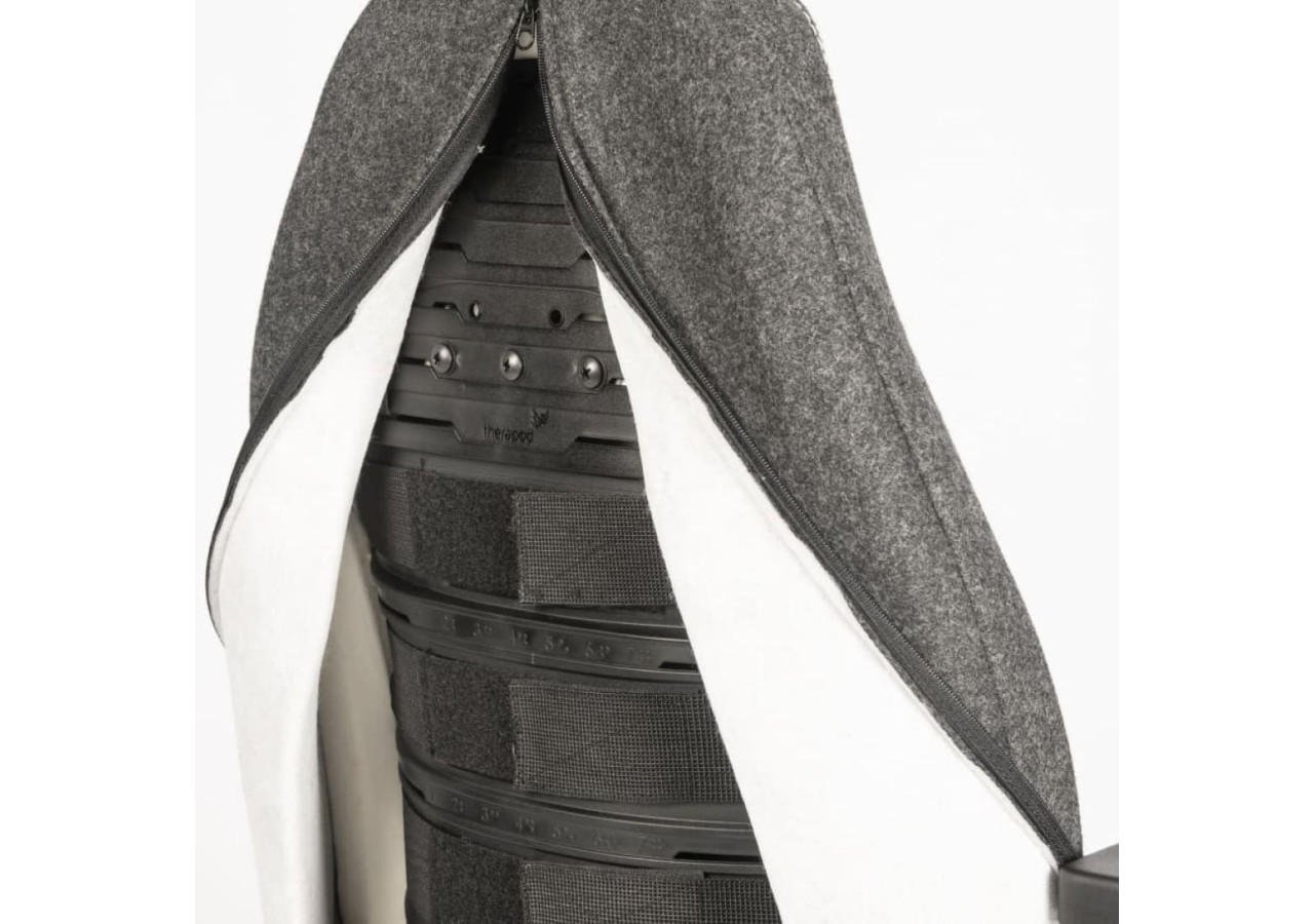 Chaise de Bureau Rénovée Therapod X Compact - Gris Clair - R_SAM_THXCOM_F601_SS - Refurbished