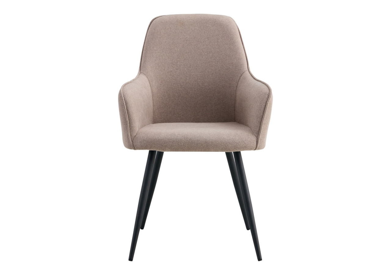 Chaise de Salle à Manger Harbo - Pierre avec Pieds Noirs - 1001148 - House Nordic