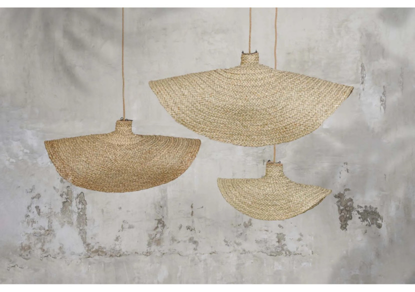 Suspension Qubba - Naturelle - XL - BAVE028N-XL-100 - Bazar Bizar