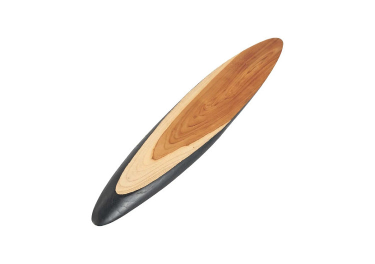 Assiette à Tapas Bondi - XL en bois de teck - JAES016NB-XL - Bazar Bizar