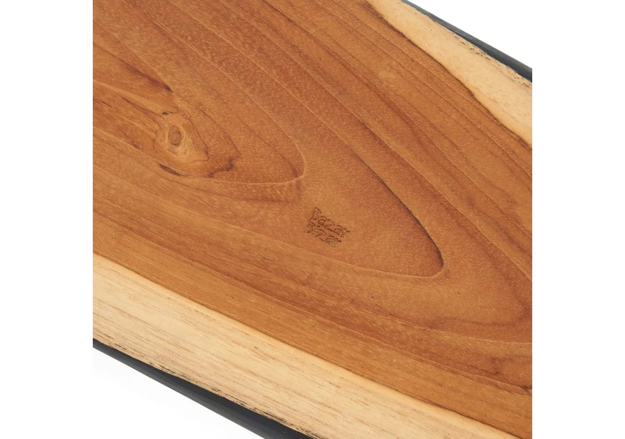 Assiette à Tapas Bondi - XL en bois de teck - JAES016NB-XL - Bazar Bizar