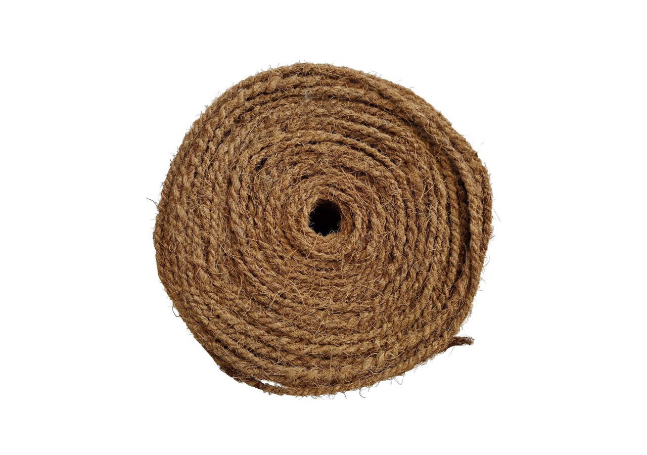 Corde Naturelle - 12 M, Alternative Écologique et Résistante - JACOX008N-12M - Bazar Bizar