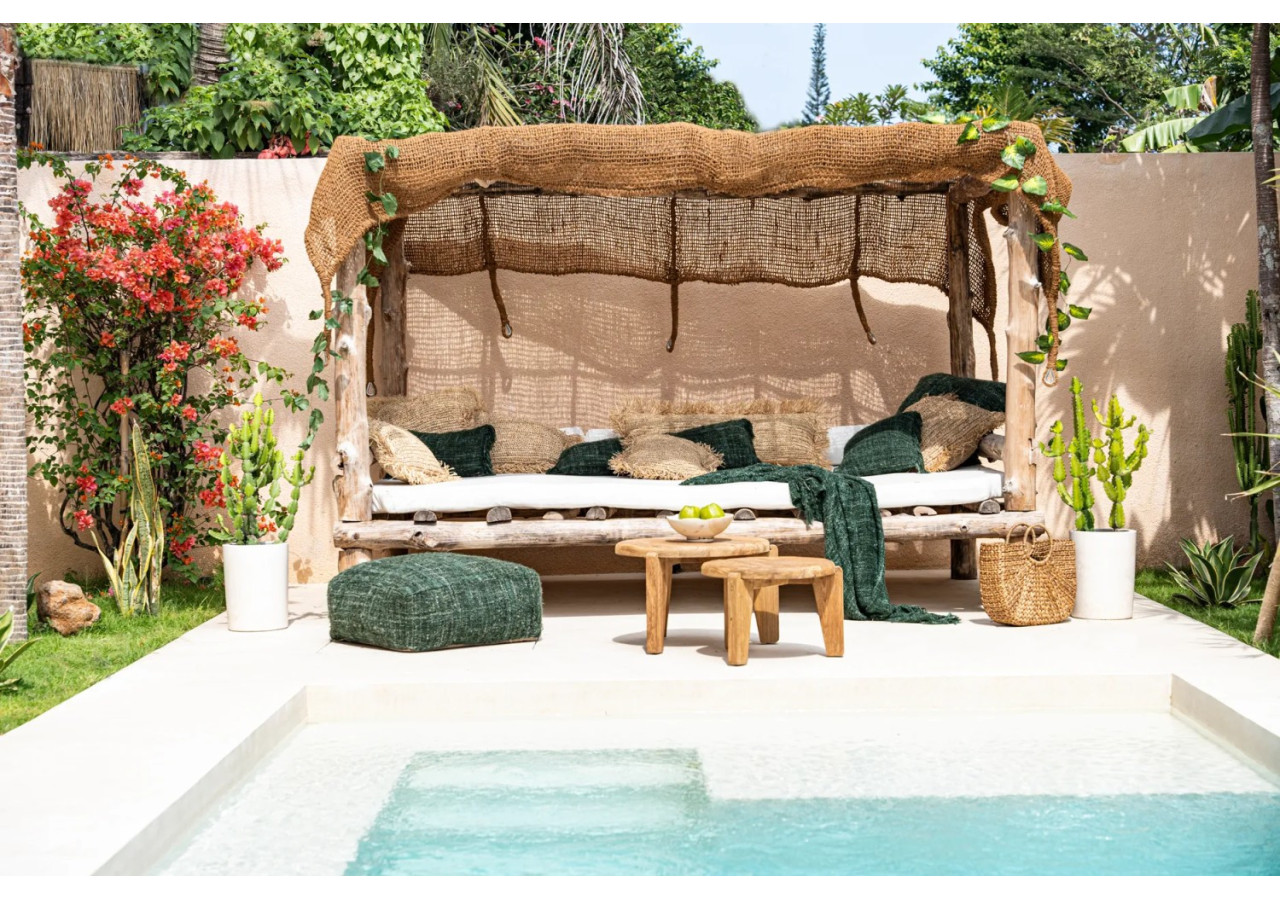 Ombre Coco Rectangulaire - Naturel, 300x200 cm - JACOX001N-300x200 - Bazar Bizar