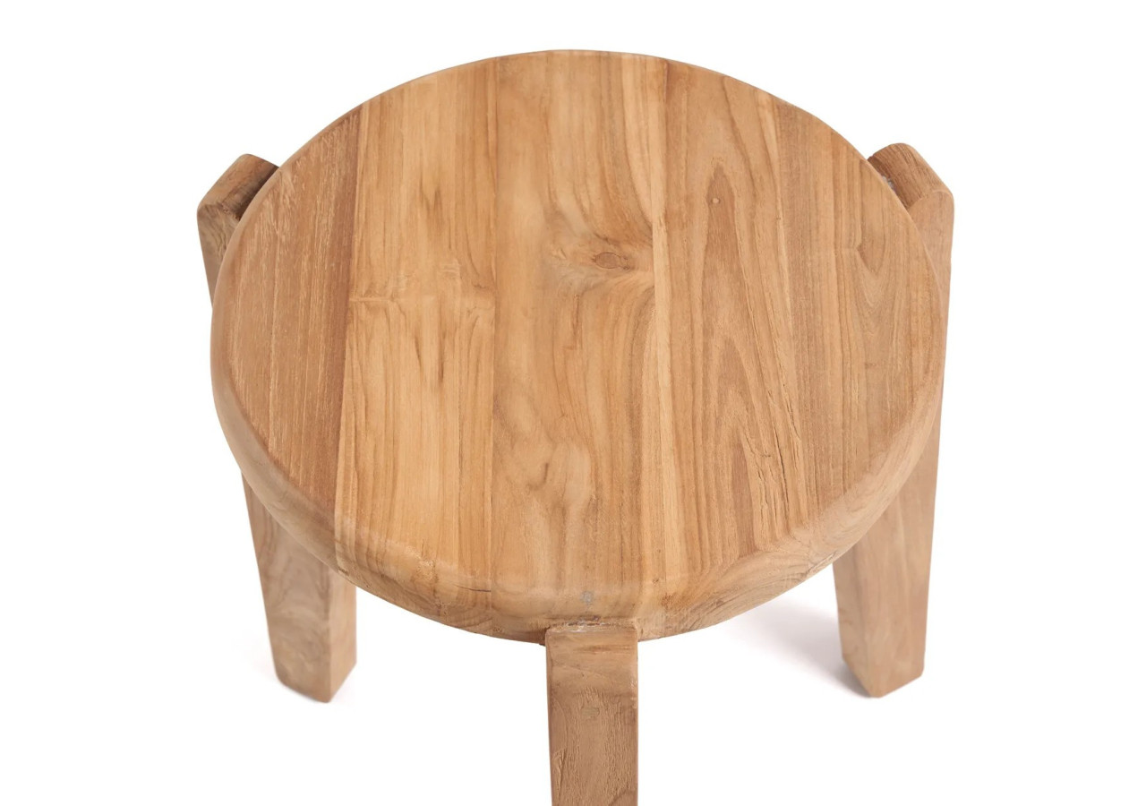 Table d'appoint Seseh - Chaleur du teck recyclé - JAECOL007N - Bazar Bizar