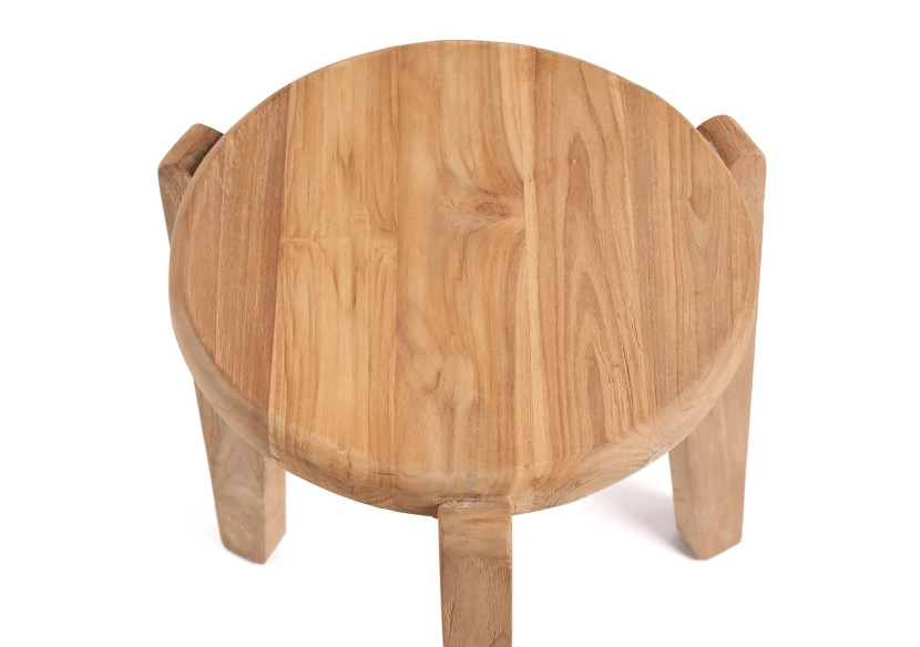 Table d'appoint Seseh - Chaleur du teck recyclé - JAECOL007N - Bazar Bizar