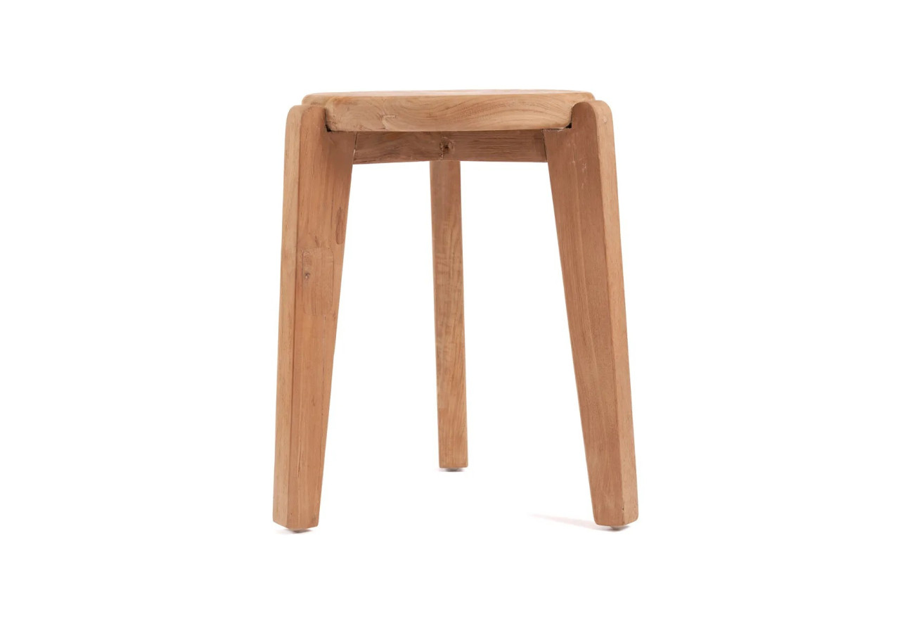 Table d'appoint Seseh - Chaleur du teck recyclé - JAECOL007N - Bazar Bizar