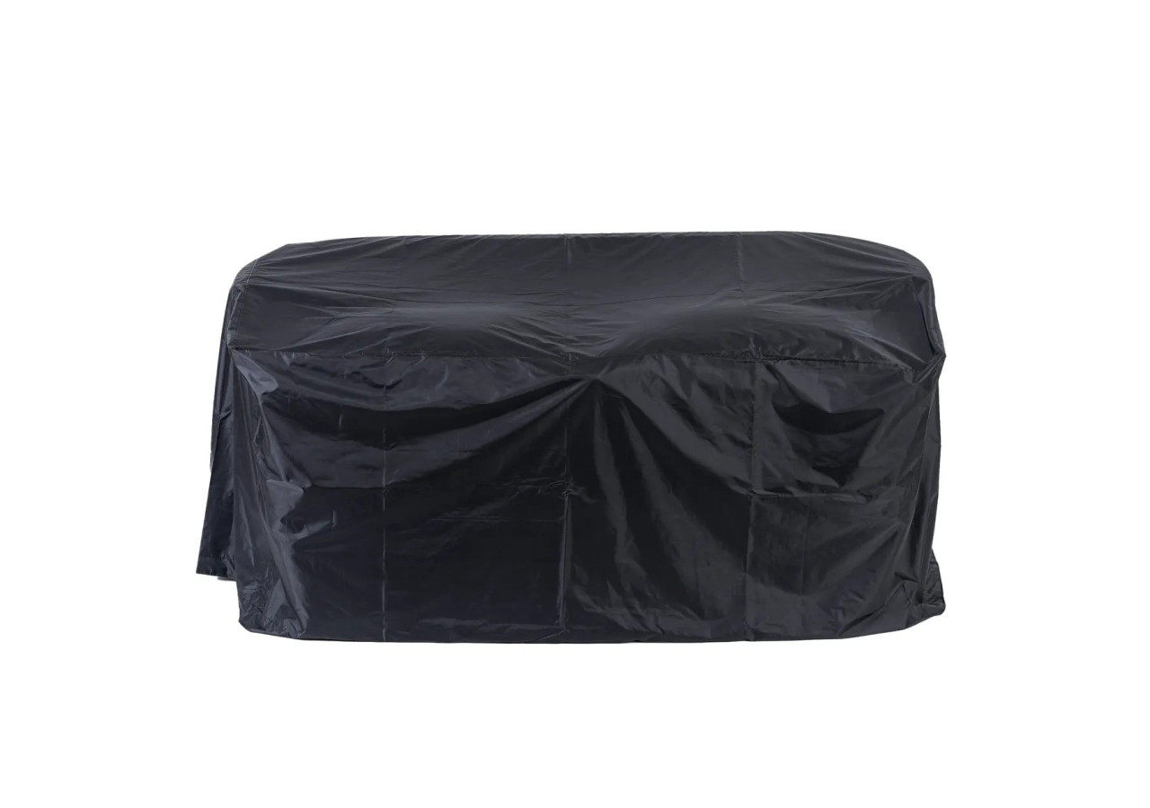 Housse de canapé Malawi - Protection extérieure en noir - BACC003B-145x75 - Bazar Bizar