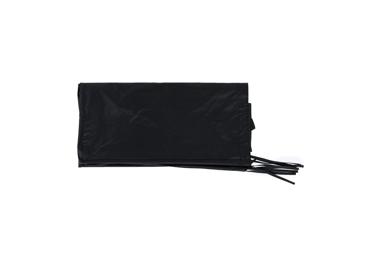 Housse de canapé Malawi - Protection extérieure en noir - BACC003B-145x75 - Bazar Bizar