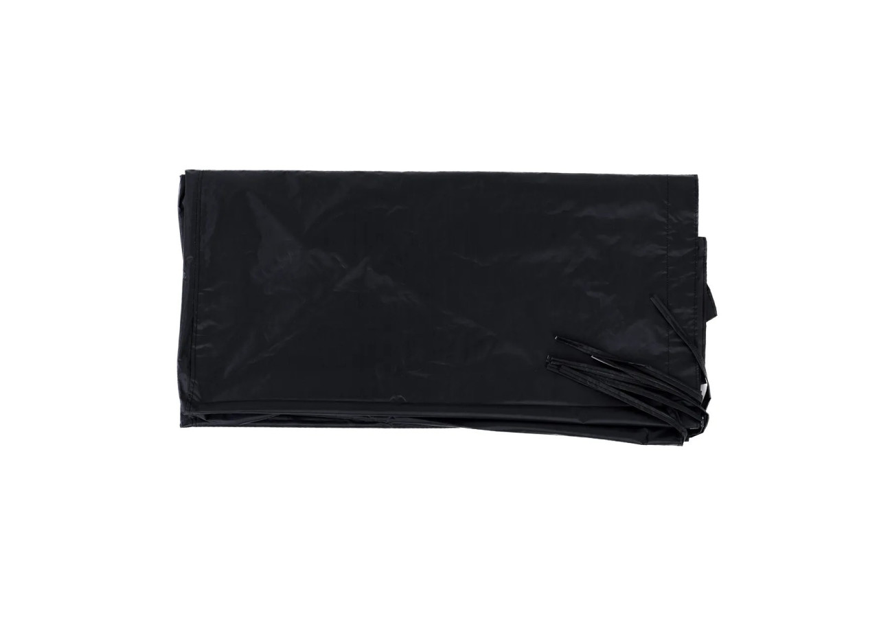 Housse de canapé Malawi - Protection extérieure en noir - BACC003B-145x75 - Bazar Bizar