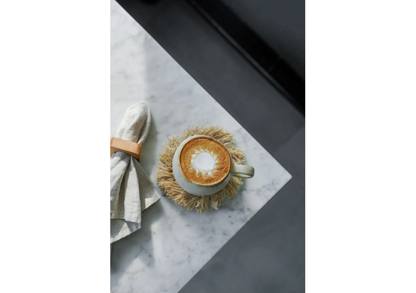 Ronds de serviette en racine de teck - Ensemble de 4 - BASU608-SET4 - Bazar Bizar