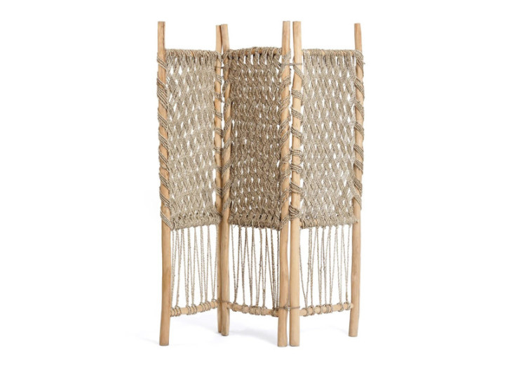 Paravent - Naturel - Élégance naturelle - JACEM004N - Bazar Bizar