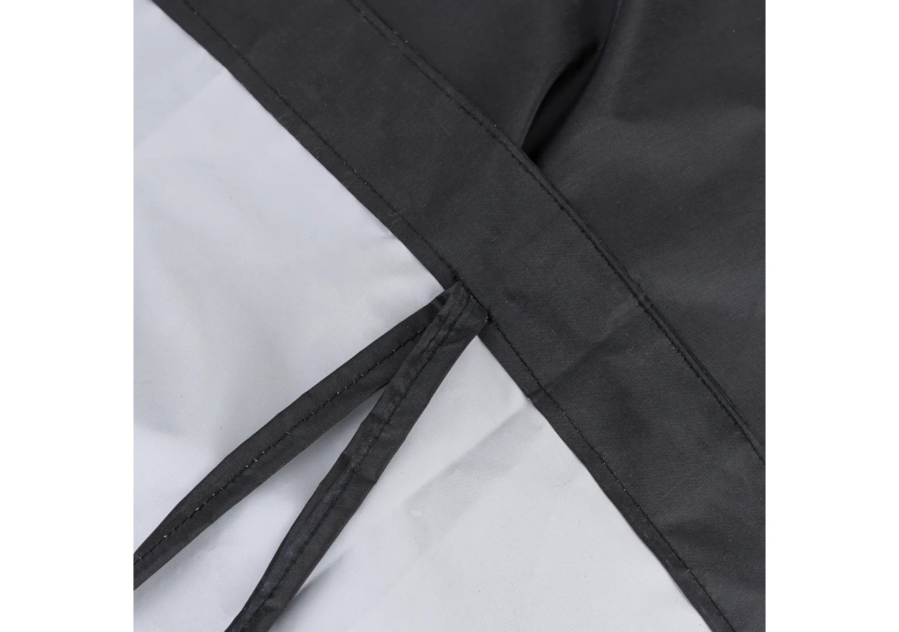 Housse de Jour Malawi - Noire - BACC004B-200x85 - Bazar Bizar