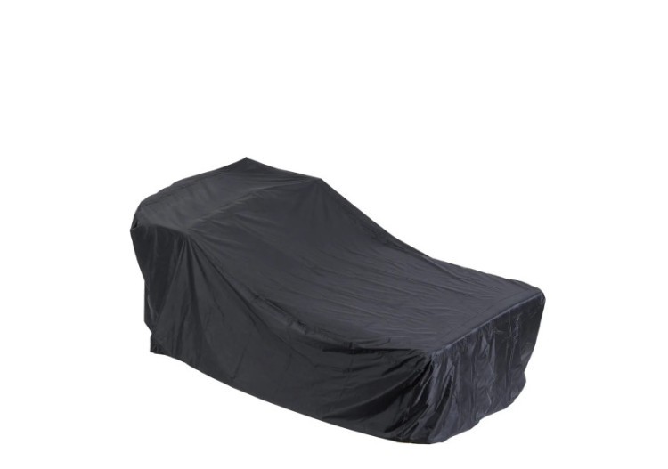 Housse de Double Jour Malawi - Noire - BACC005B-200x165 - Bazar Bizar