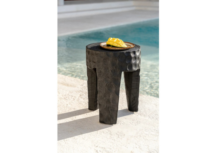 Tabouret Paramo - Noir - JANAF026B - Bazar Bizar 2