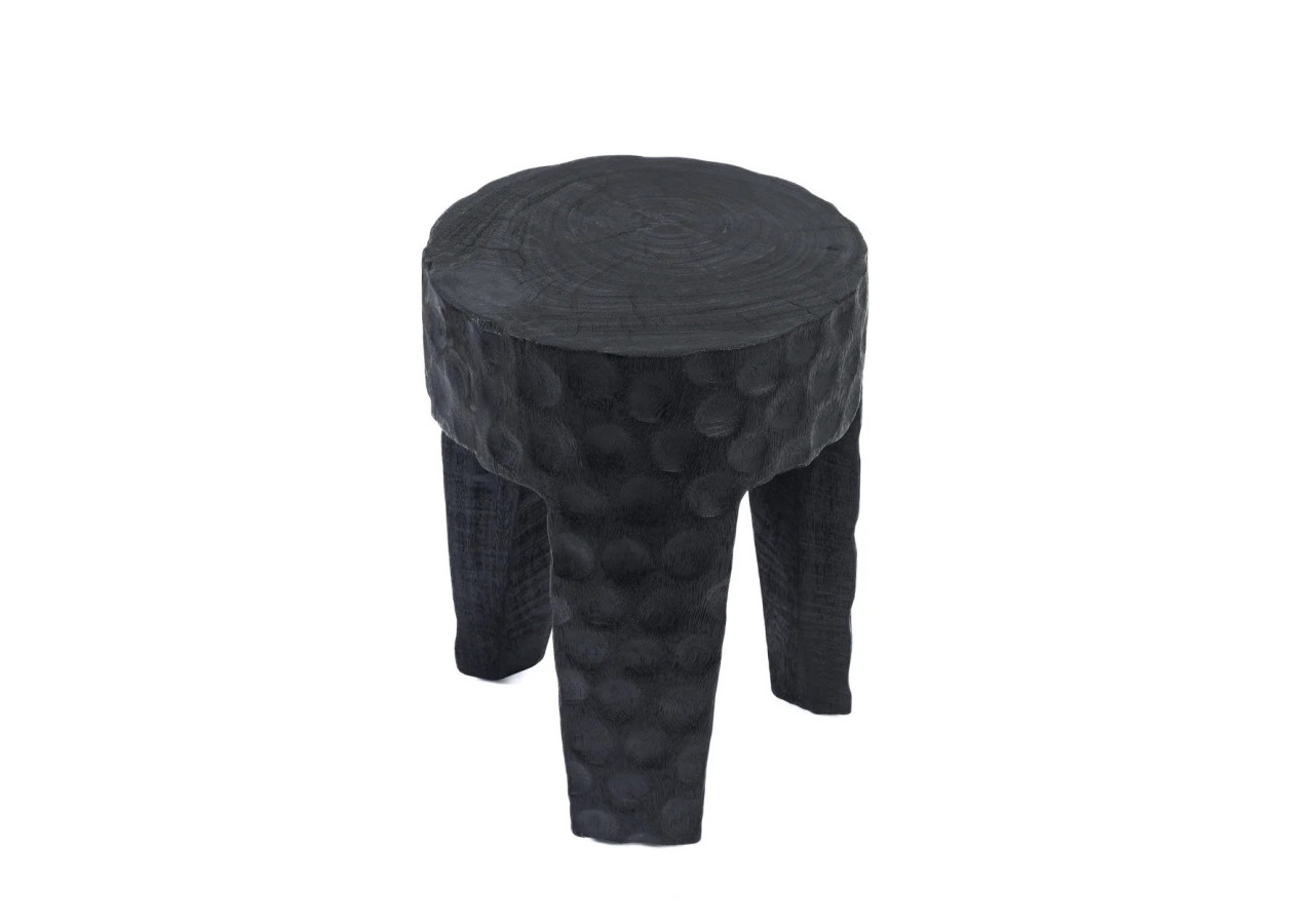 Tabouret Paramo - Noir - JANAF026B - Bazar Bizar