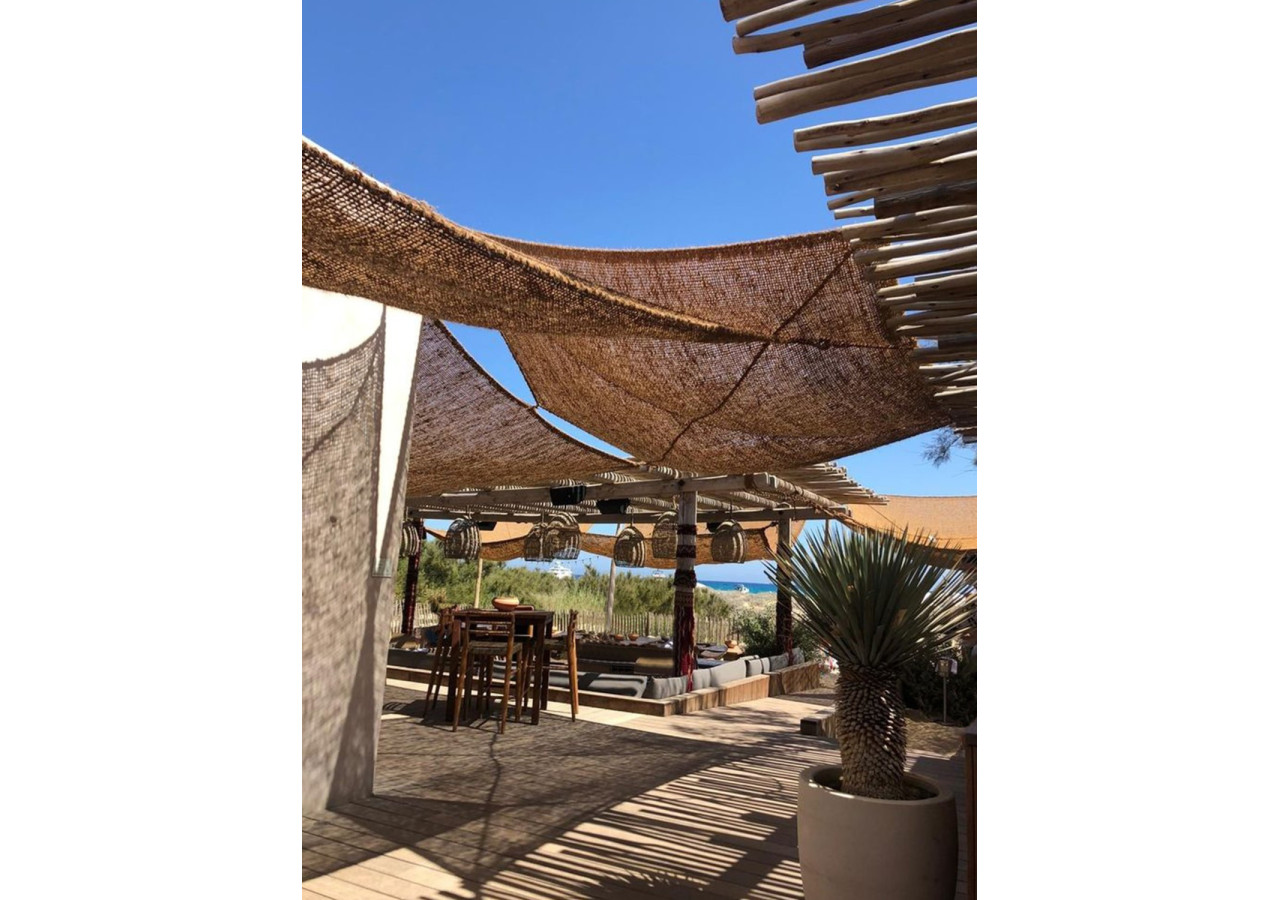 Parasol Coco Shade Rectangulaire - Naturel 400x300 - JACOX003N-400x300 - Bazar Bizar