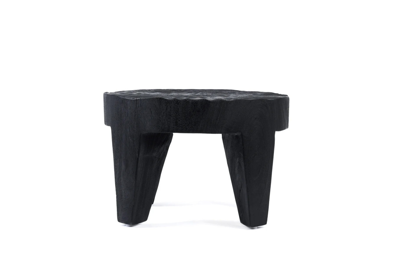 Table basse MADERO - Bois suar noir au design moderne - JANAF006B - Bazar Bizar
