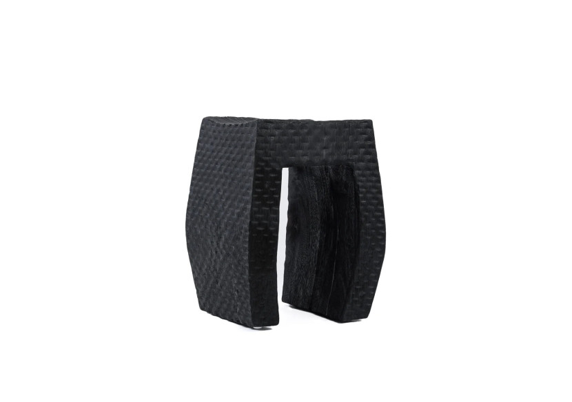 Tabouret MONTANO - Suar noir robuste - JANAF005B - Bazar Bizar Tabouret MONTANO - Suar noir robuste - JANAF005B - Bazar Bizar