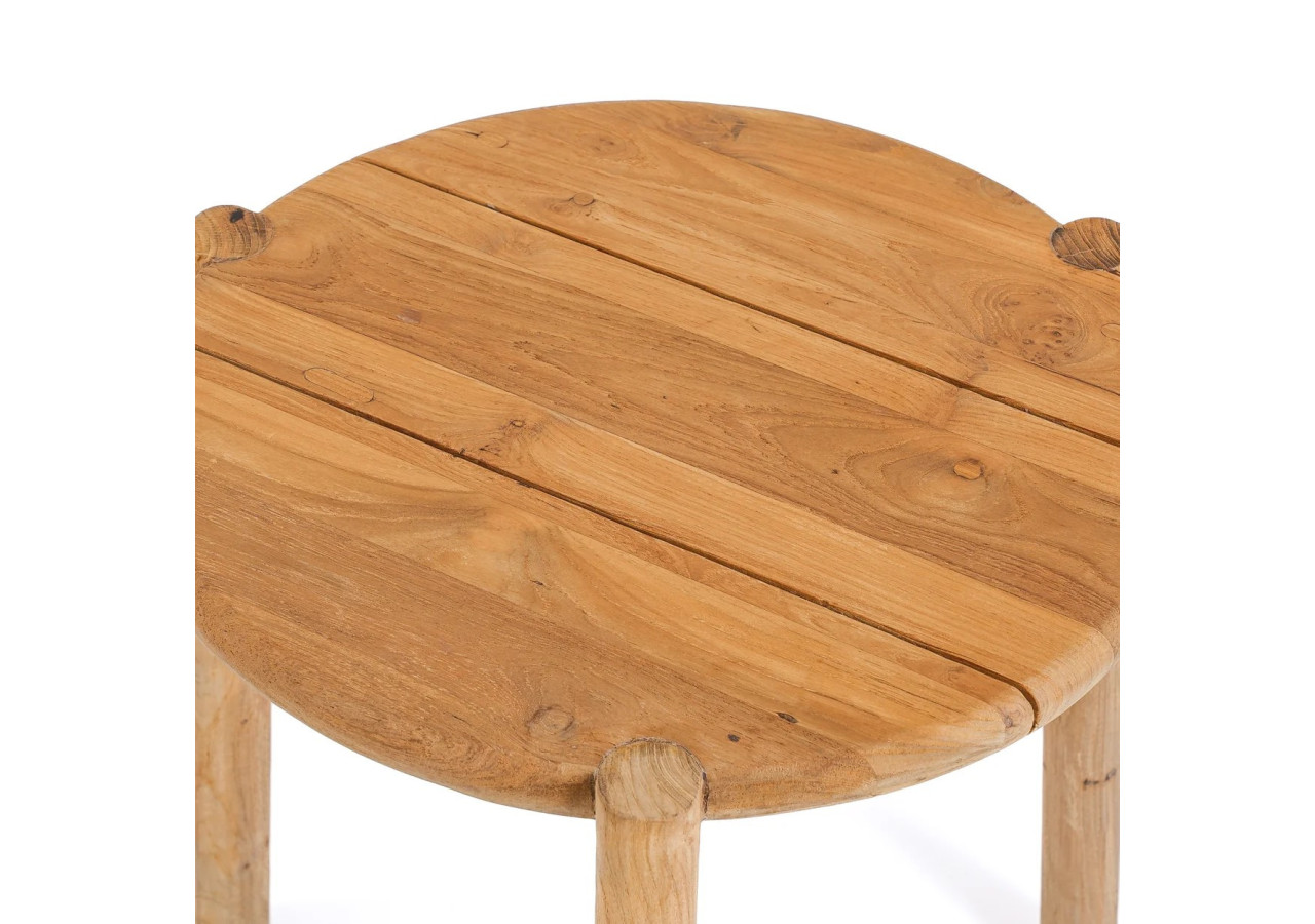 Table d'appoint GILIMANUK - Teck extérieur - JAECOL016N - Bazar Bizar