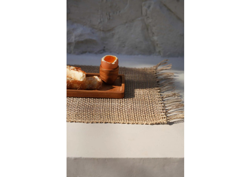 Coquetier en racine de teck - Design unique - BASU500 - Bazar Bizar