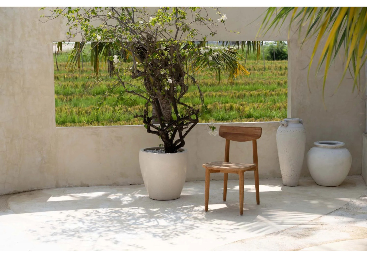 Chaise de salle à manger MATITA - Design minimaliste et intemporel - JAKAY006N - Bazar Bizar