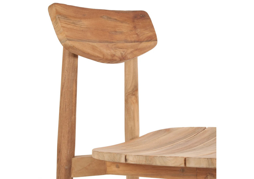 Chaise de salle à manger MATITA - Design minimaliste et intemporel - JAKAY006N - Bazar Bizar