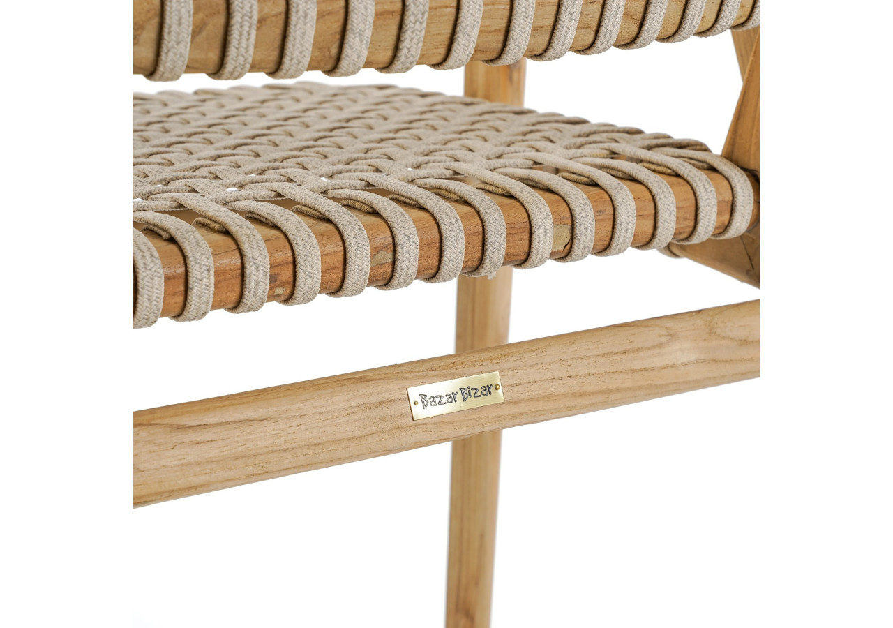 Chaise de Salle à Manger Trikeri - Design Durable - JASE006N - Bazar Bizar