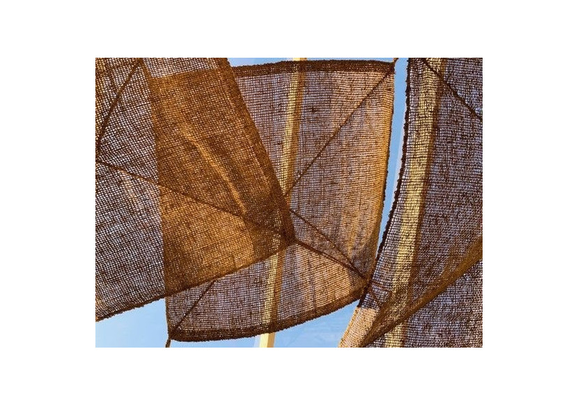 Parasol Coco Shade - Naturel 500x300cm pour extérieur - JACOX004N-500x300 - Bazar Bizar