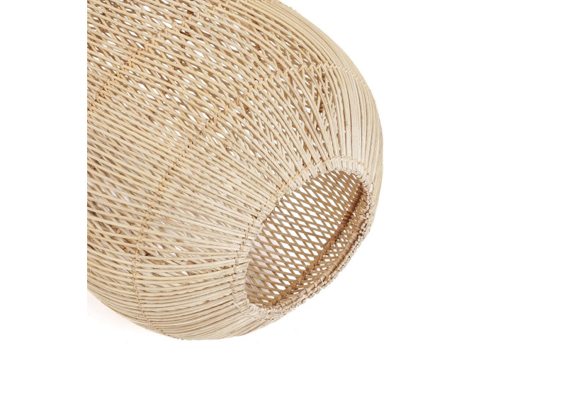 Suspension Kendi - Rattan naturel au design rustique - BA171N-L-45x90 - Bazar Bizar