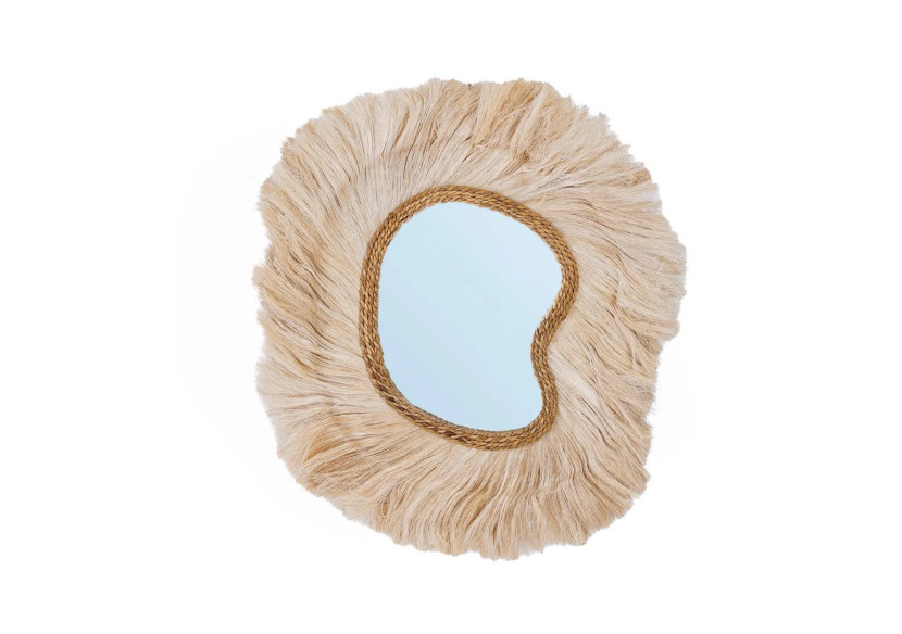 Miroir La Principessa - Design naturel et arqué - JAHOK003N-L - Bazar Bizar