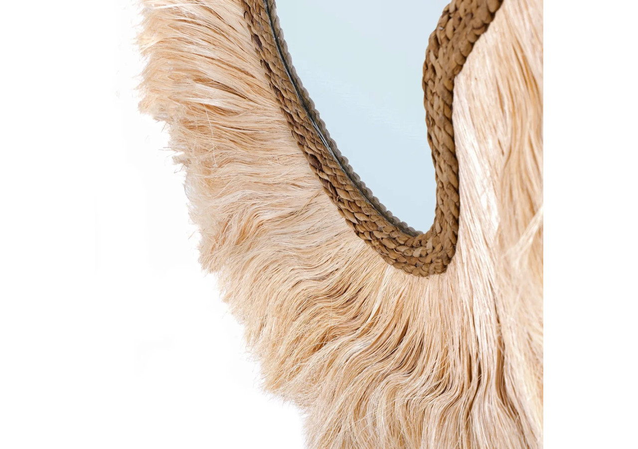 Miroir La Principessa - Design naturel et arqué - JAHOK003N-L - Bazar Bizar