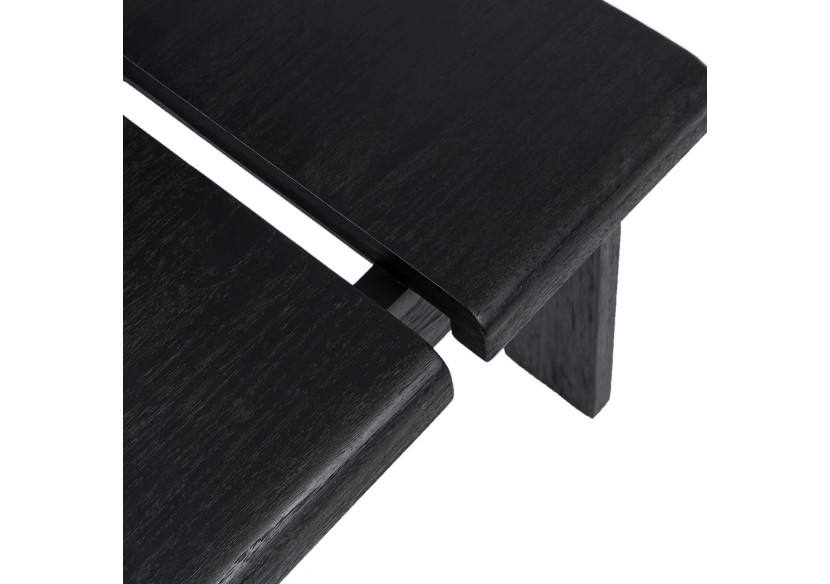 Chaise de Salle à Manger Sama Sama - Finition noire élégante - JANAF002B - Bazar Bizar Chaise de Salle à Manger Sama Sama - Finition noire élégante - JANAF002B - Bazar Bizar