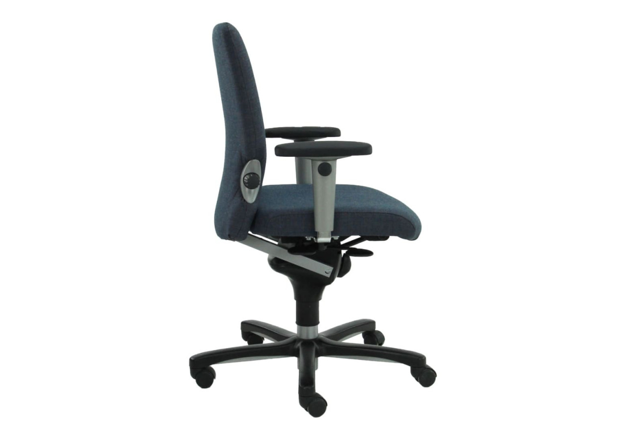 Chaise de Bureau Ergonomique Comforto 77 - Tissu Kvadrat Gris Foncé - R_COMFO_77_KVADRAT_M - Refurbished