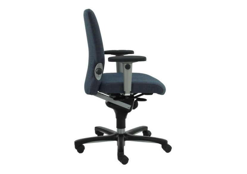 Chaise de Bureau Ergonomique Comforto 77 - Tissu Kvadrat Gris Foncé - R_COMFO_77_KVADRAT_M - Refurbished