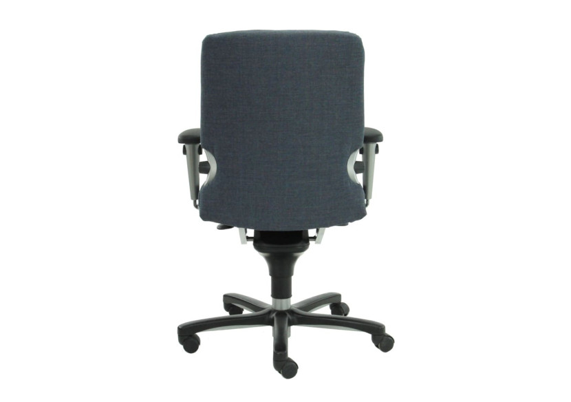Chaise de Bureau Ergonomique Comforto 77 - Tissu Kvadrat Gris Foncé - R_COMFO_77_KVADRAT_M - Refurbished