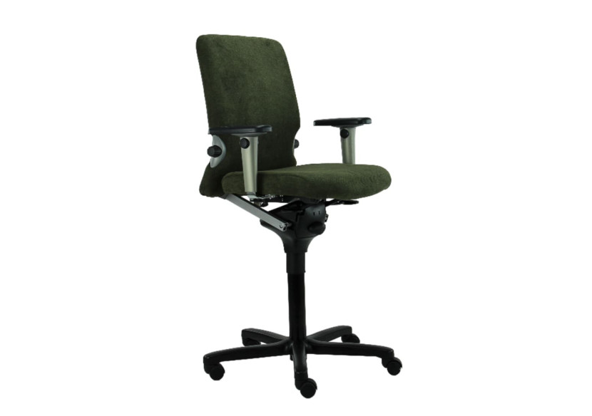 Fauteuil de bureau Comforto 77 - Ergonomique en tissu Regain vert - R_COMFO_77_H_RGGO - Refurbished
