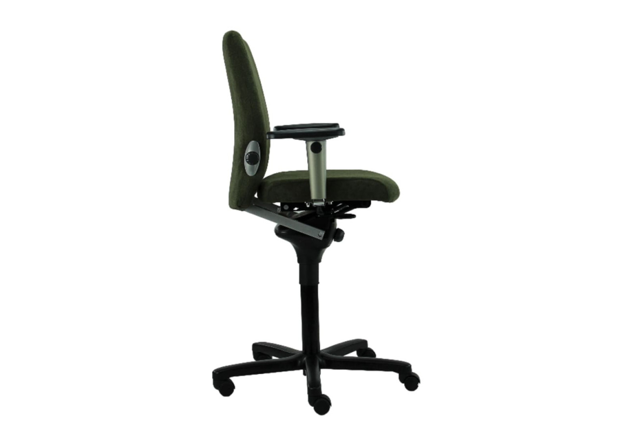 Fauteuil de bureau Comforto 77 - Ergonomique en tissu Regain vert - R_COMFO_77_H_RGGO - Refurbished